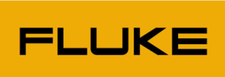 Un cartel amarillo que dice fluke.