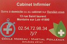 Cabinet infirmier à Montoire-sur-le-Loir