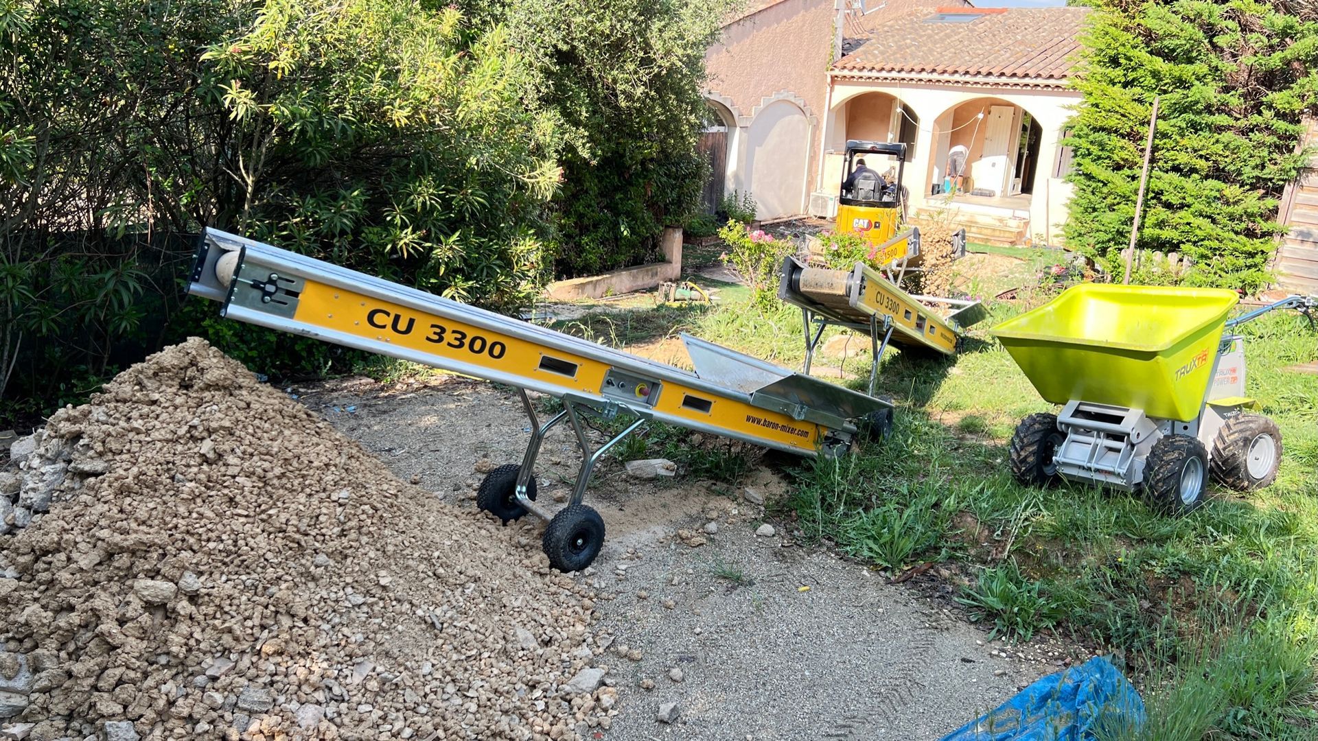 Un convoyeur mobile.