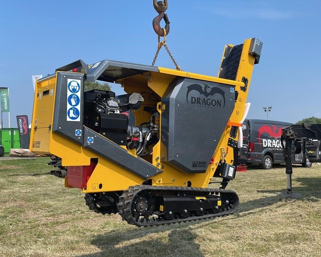 Une pose de concasseur.