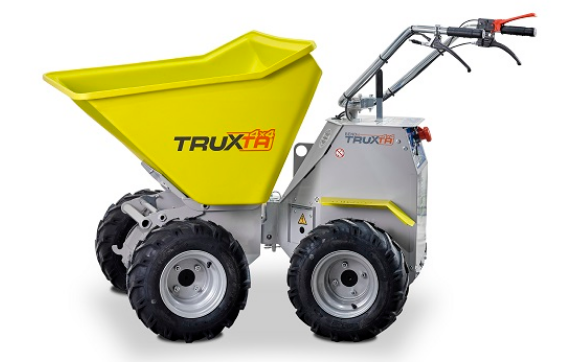 Un dumper de chantier.