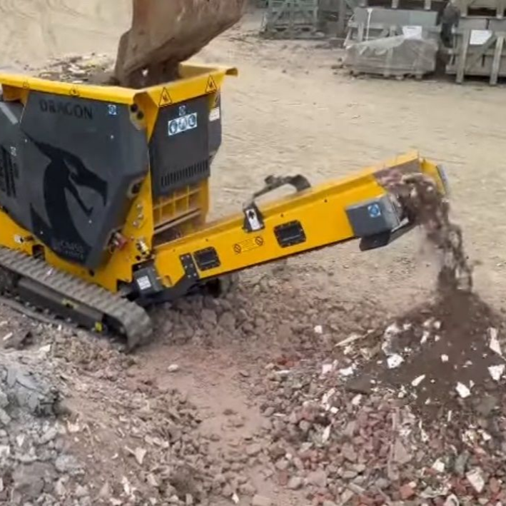 Un concasseur portatif.