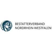 A logo for a company called bestatterverband nordrhein-westfalen