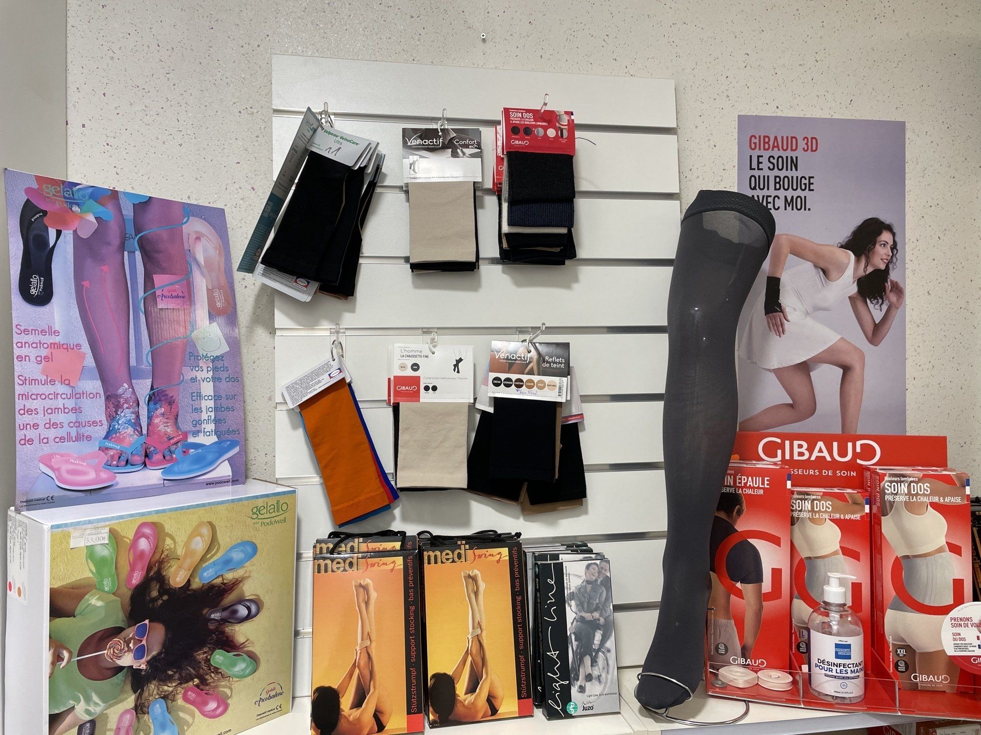 Espace équipement de contension