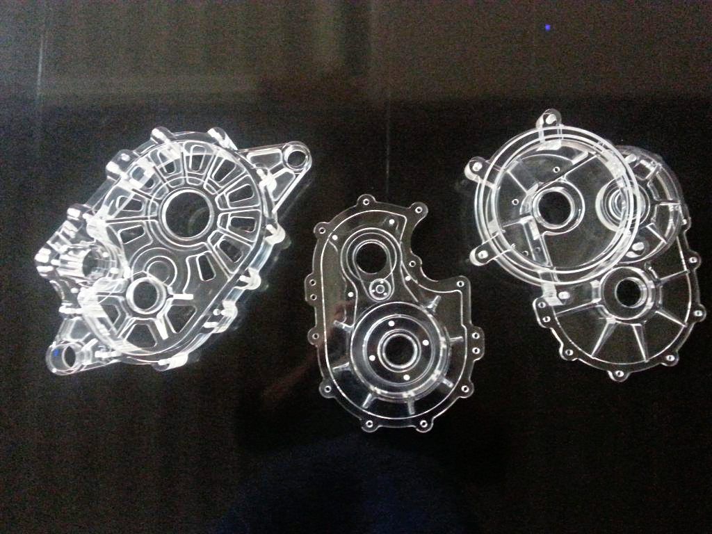 Plexiglas Zahnräder