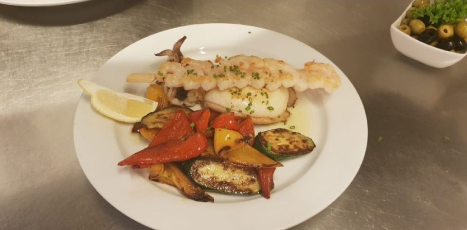 Garnelen mit Gemüse