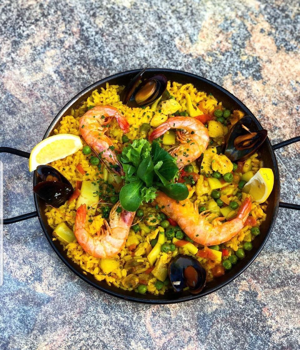 frische Paella