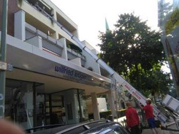 Kleiner Umzugstransporter