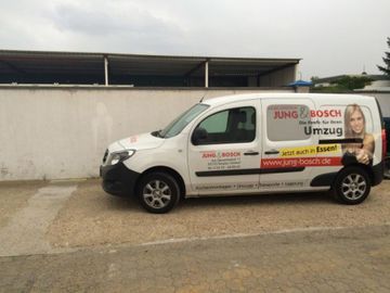 Kleiner Umzugstransporter