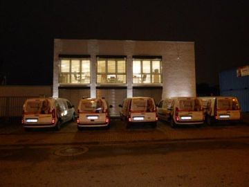 Kleiner Umzugstransporter