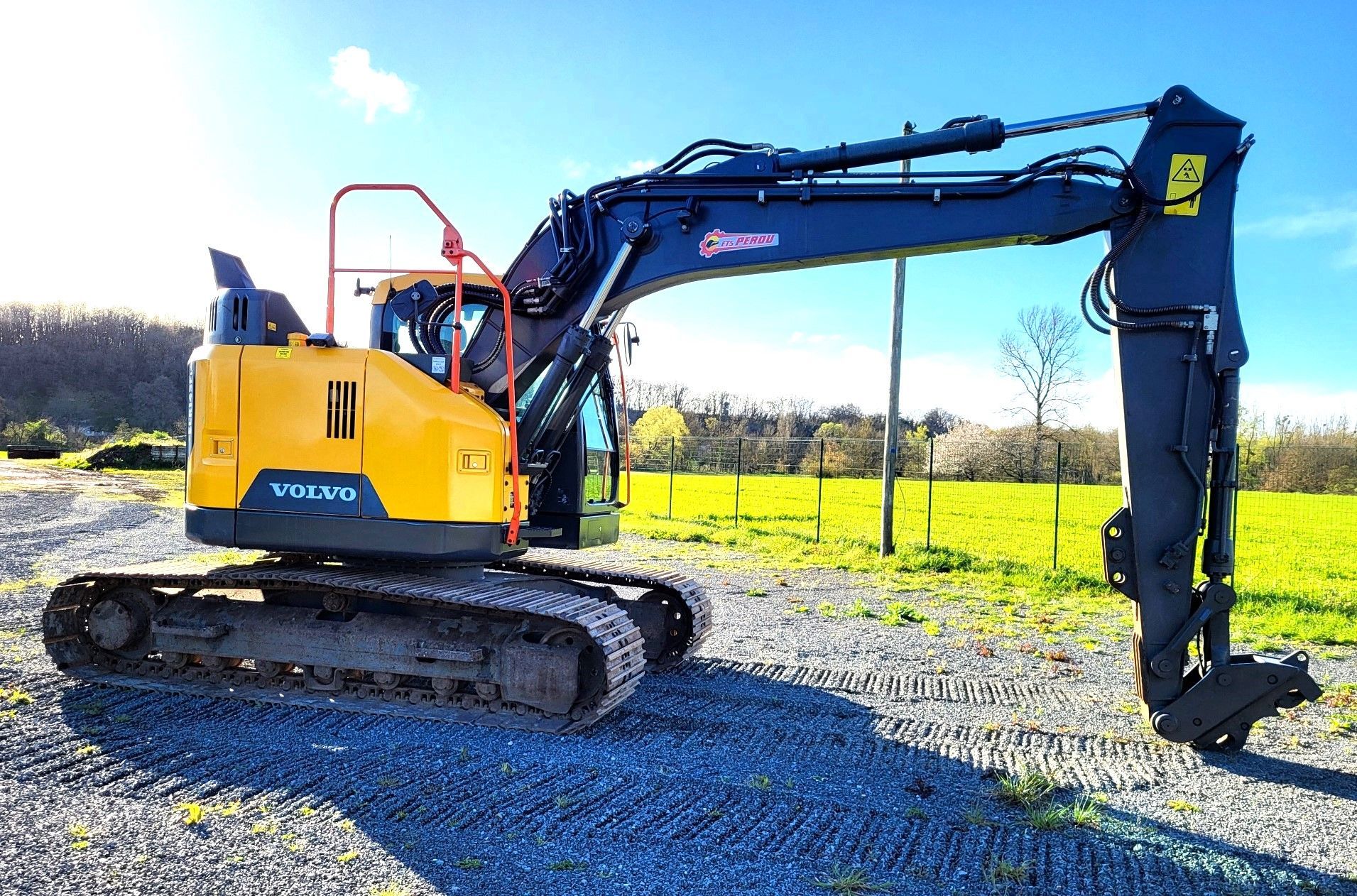 Pelle pour travaux publics