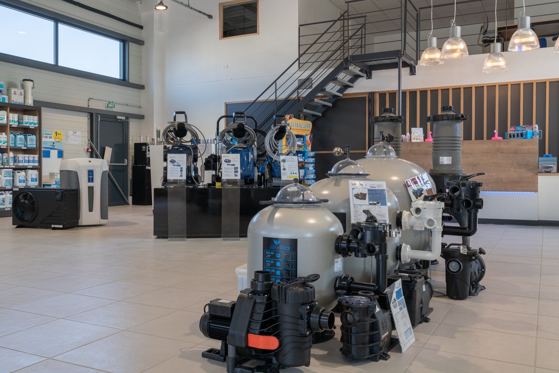 Machines de traitement et de chauffage de l'eau