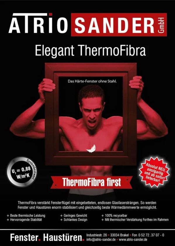 Elegant ThermoFibra Anzeige