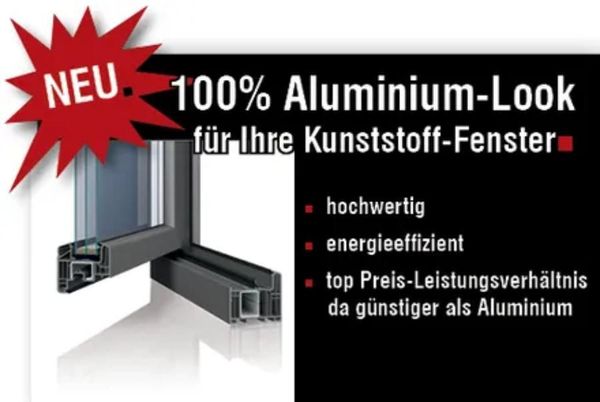 Atrio Sander GmbH Werbung Aluminium Look