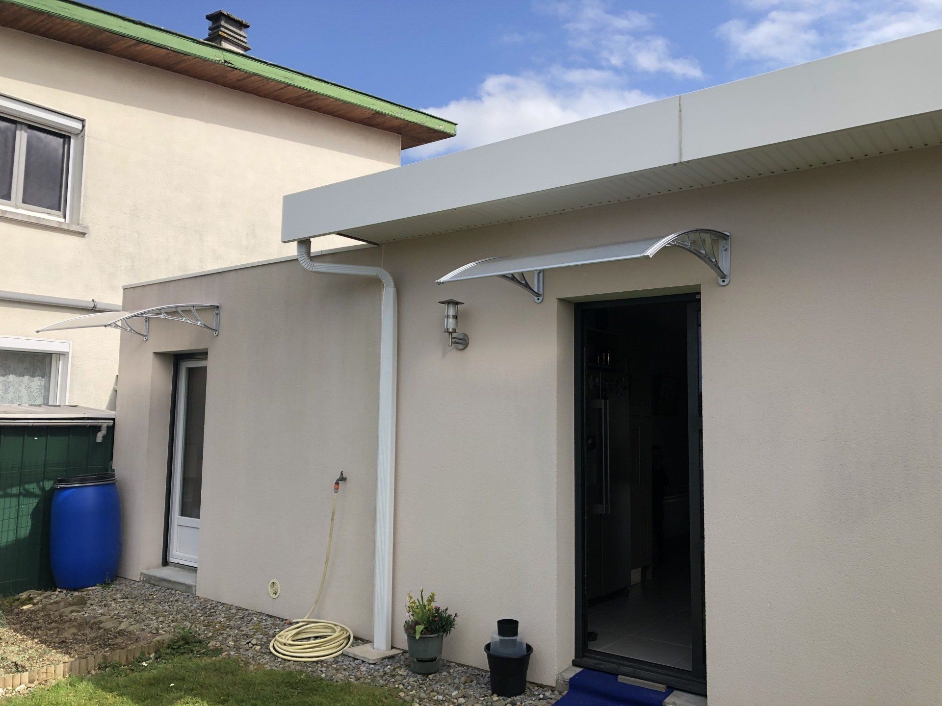 Réalisation porte d'entrée