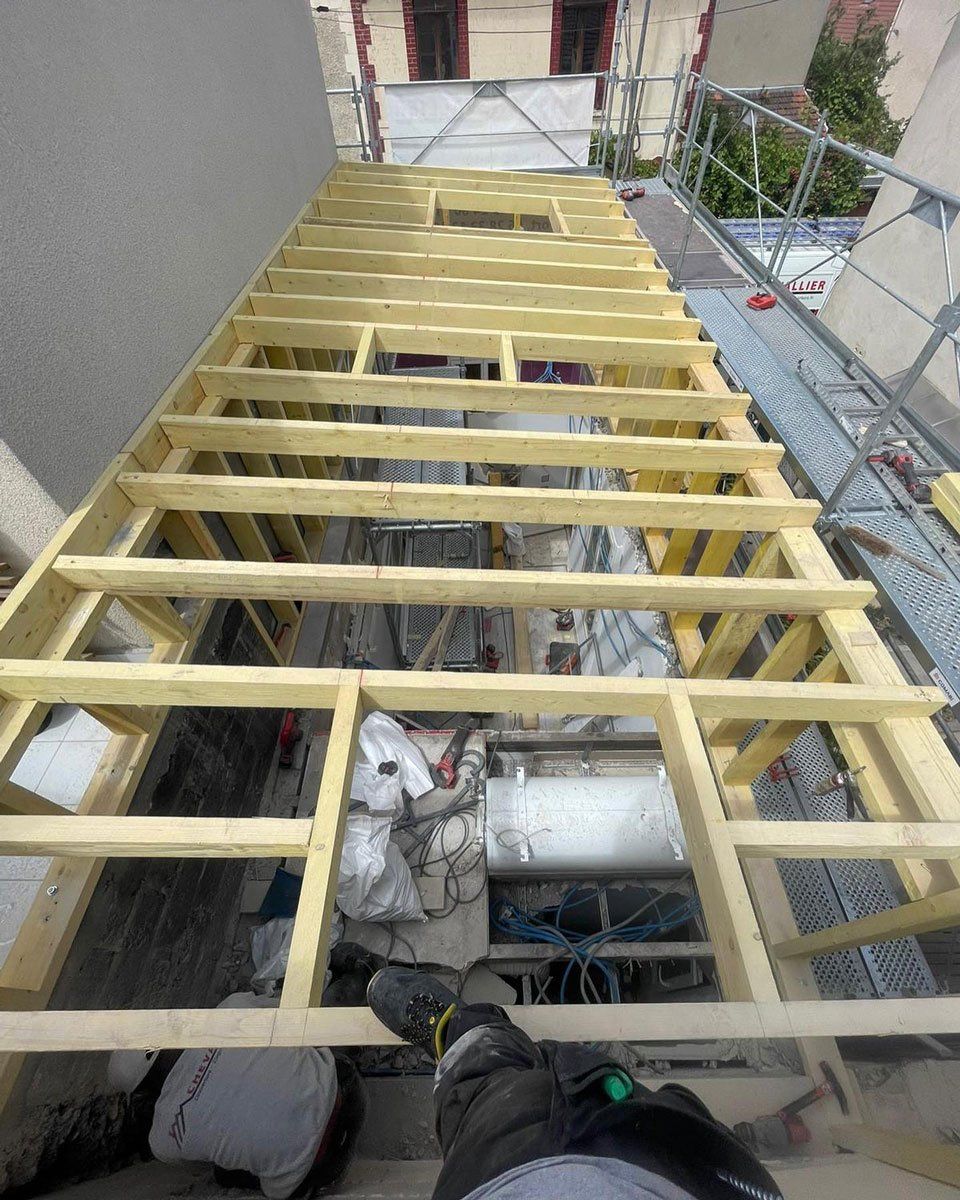 Travaux de charpente