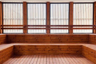 Puiset saunan lauteet