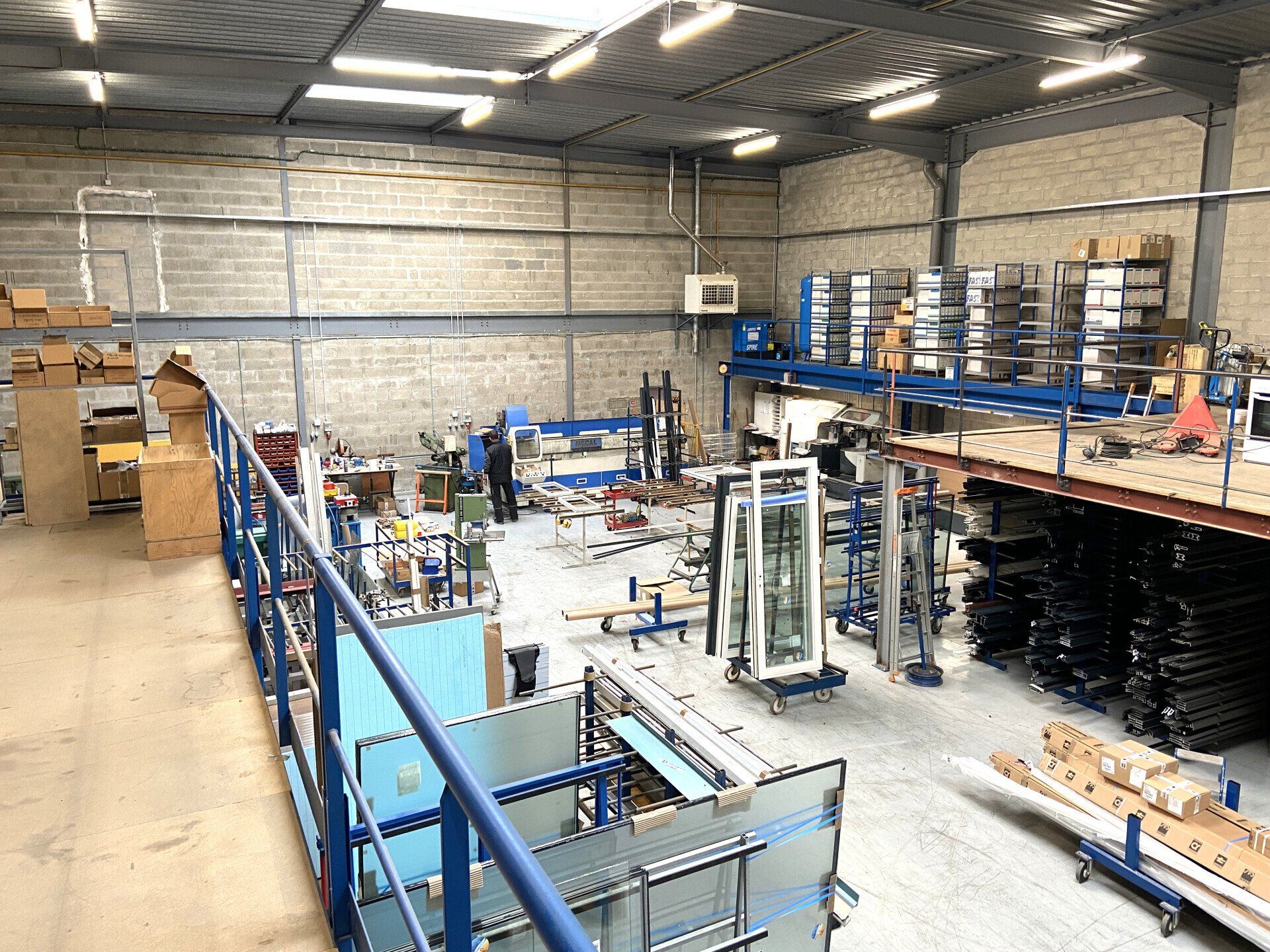 Intérieur de notre atelier de menuiserie