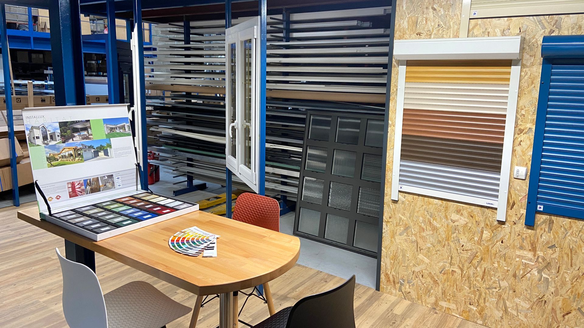 Des échantillons pour personnaliser entièrement vos menuiseries