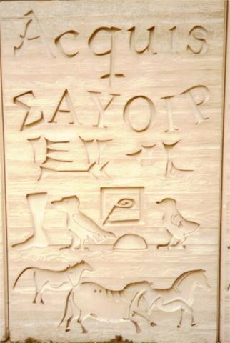 Décoration en béton