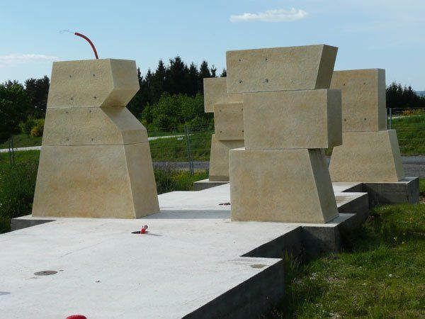 Memorial en béton