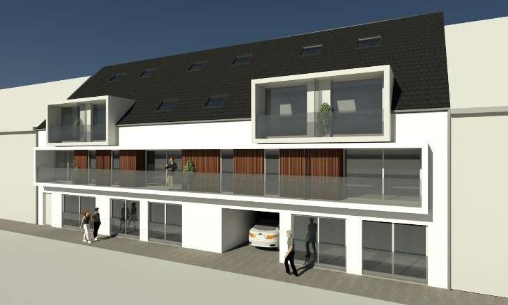 Nieuwe moderne woning