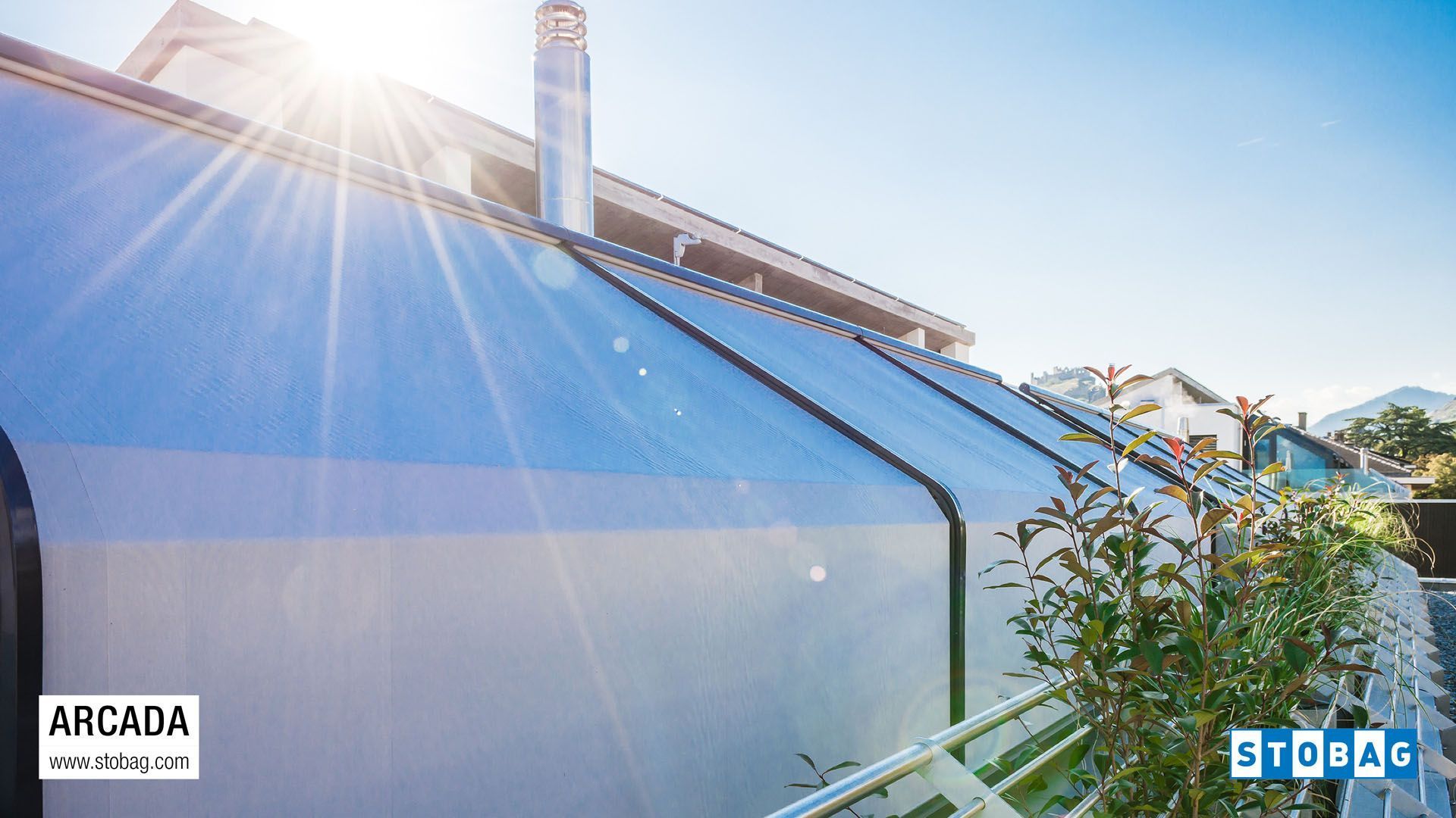 Wintergartenbeschattung - Horat Storen