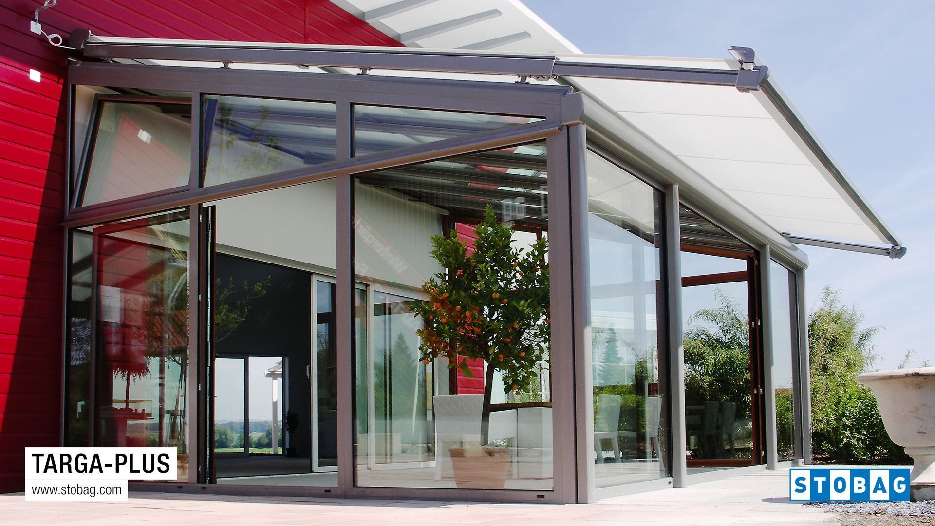 Wintergartenbeschattung - Horat Storen