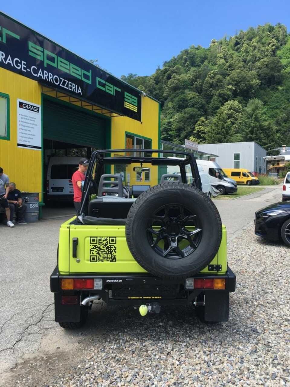 Jeep da dietro
