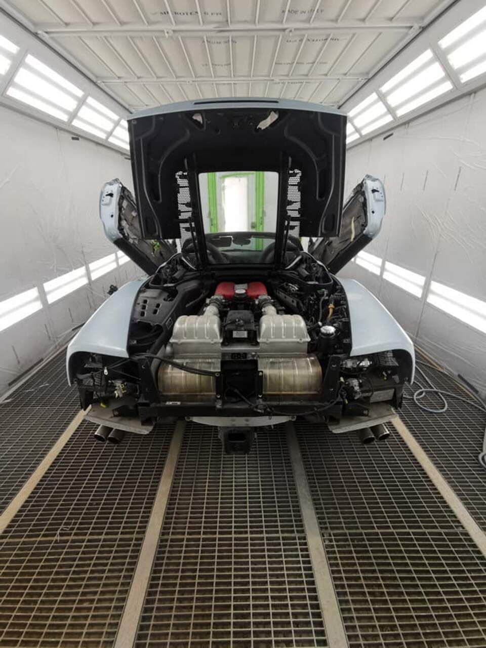 Retro di una vettura