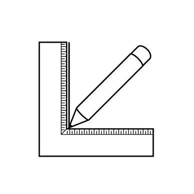 Un lápiz está escribiendo en un trozo de papel con una regla.