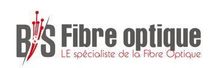 A logo for b 's fibre optique le specialiste de la fibre optique