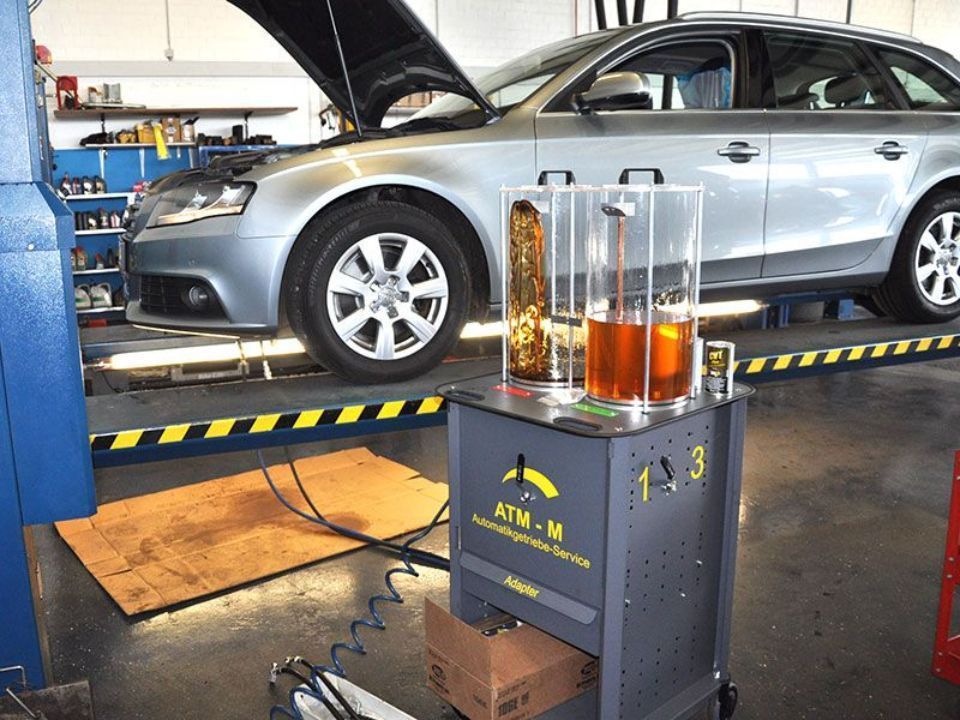 Auto in der Kfz-Werkstatt Robert Jeromin – Boschdienst