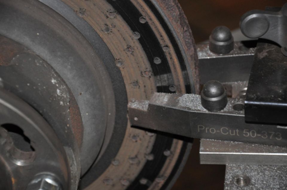 Detailaufnahme am Kfz