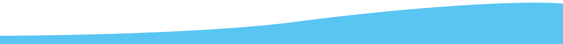 Bannière bleue dégradée avec une bande blanche incurvée sur le bord supérieur