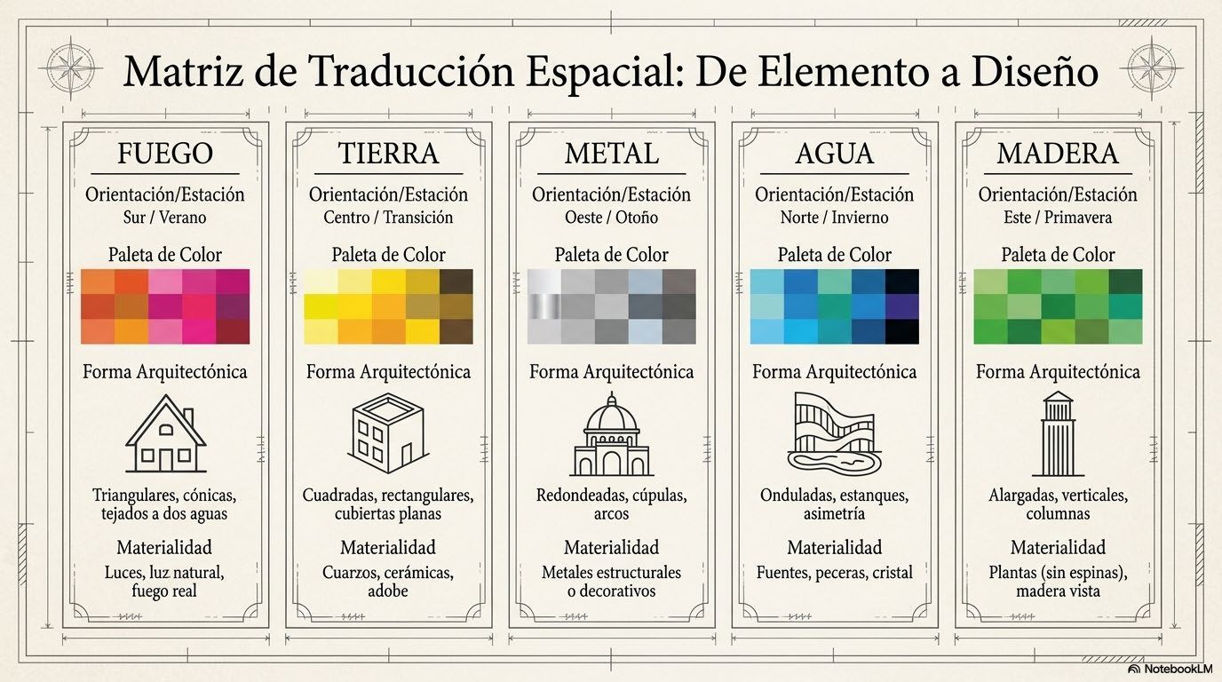 Escena interior dividida que compara casas