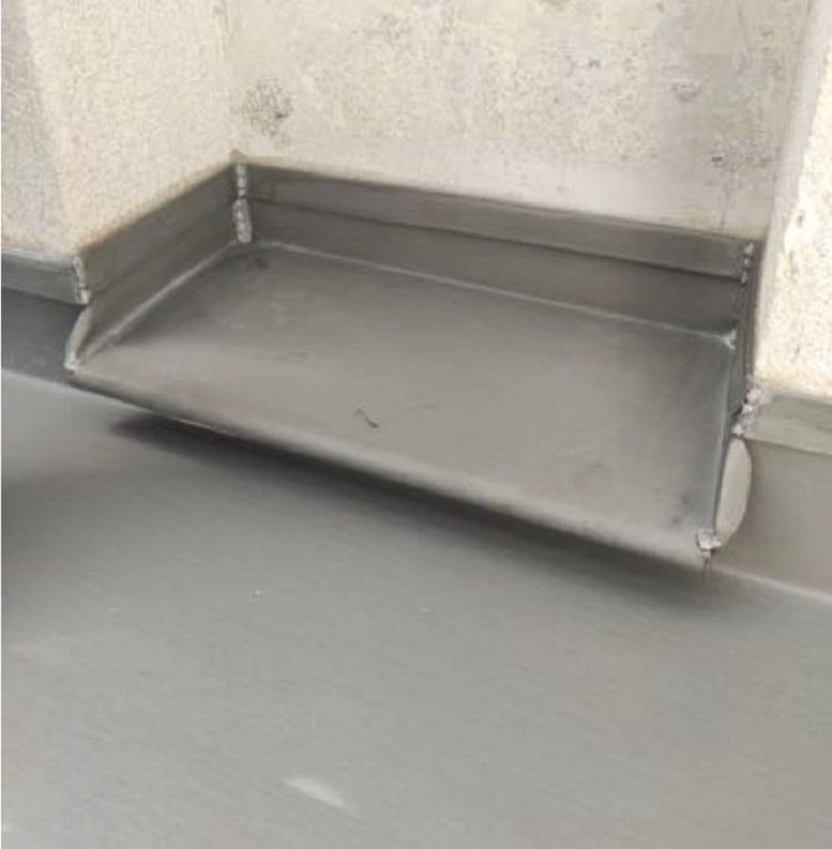 Création de bandeau zinc