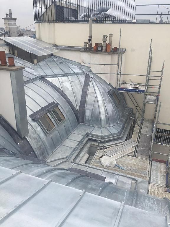 Couverture zinguerie à Paris