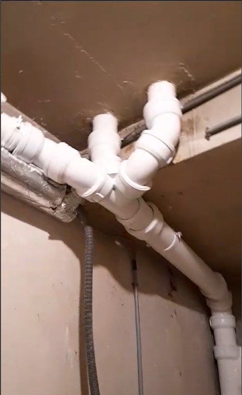 Réfection de descente des eaux usées