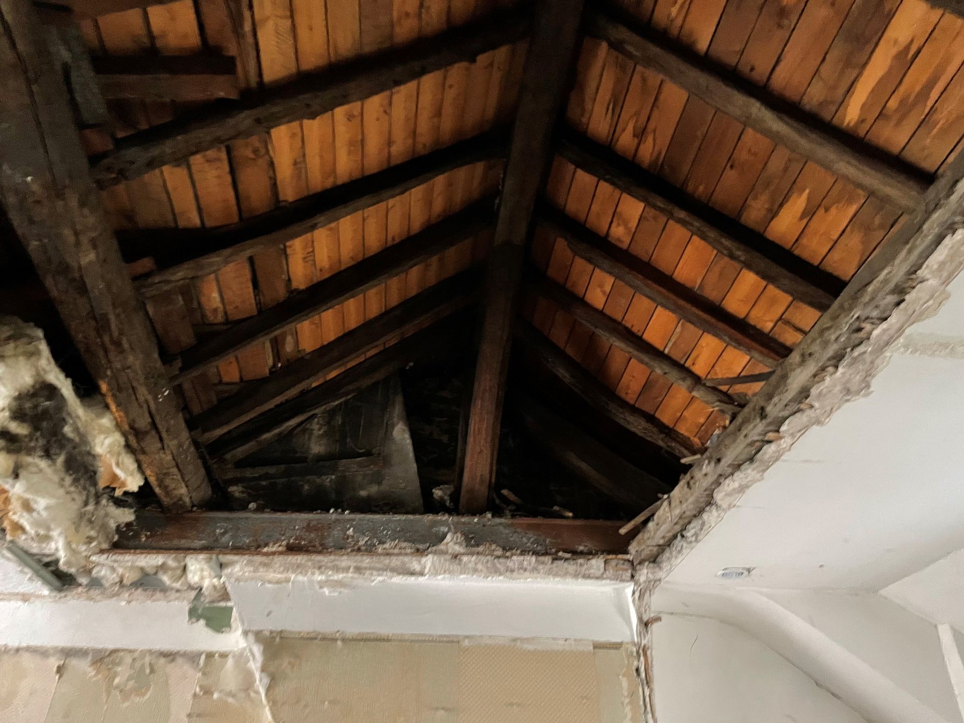 Isolation intérieure sous toiture