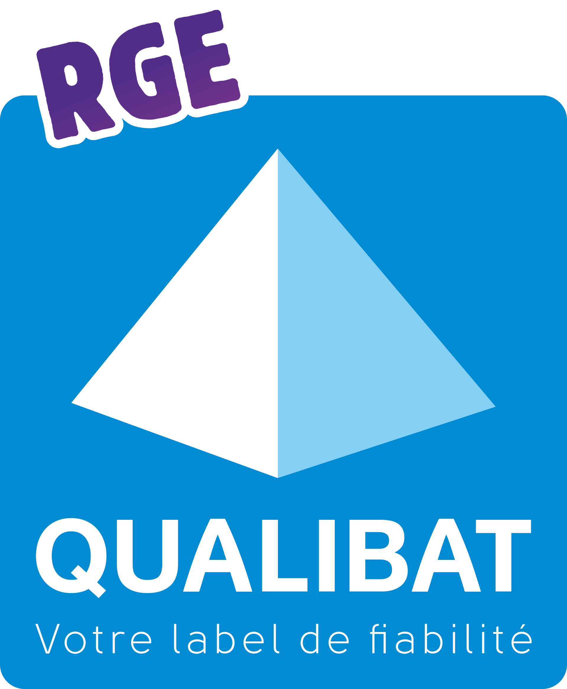 Logo de certification Qualibat RGE