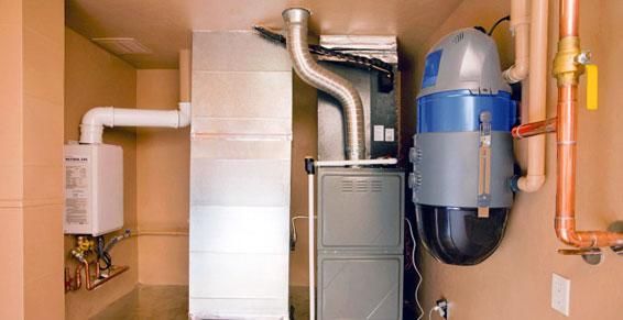 Installation de chaudières