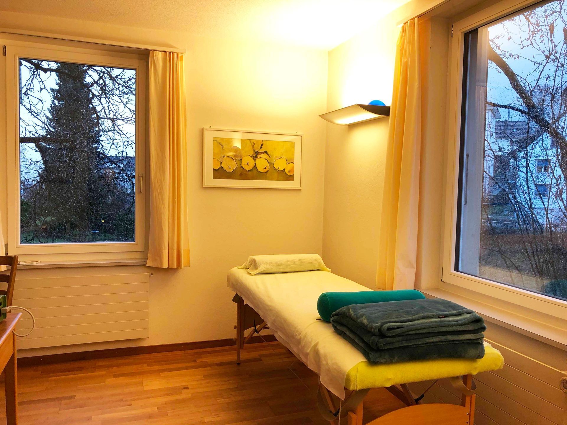 Behandlungszimmer - Naturheilpraxis Katrin Leibundgut