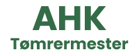 AHK Tømrermesters logo i grøn