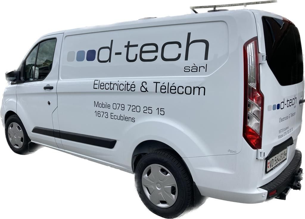 D-Tech votre spécialiste en électricité et télécom à Ecublens