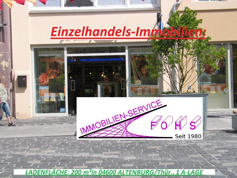 Immobilien-Service Fohs – Einzelhandelsimmobilie
