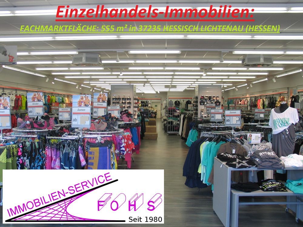 Immobilien-Service Fohs – Einzelhandelsimmobilie