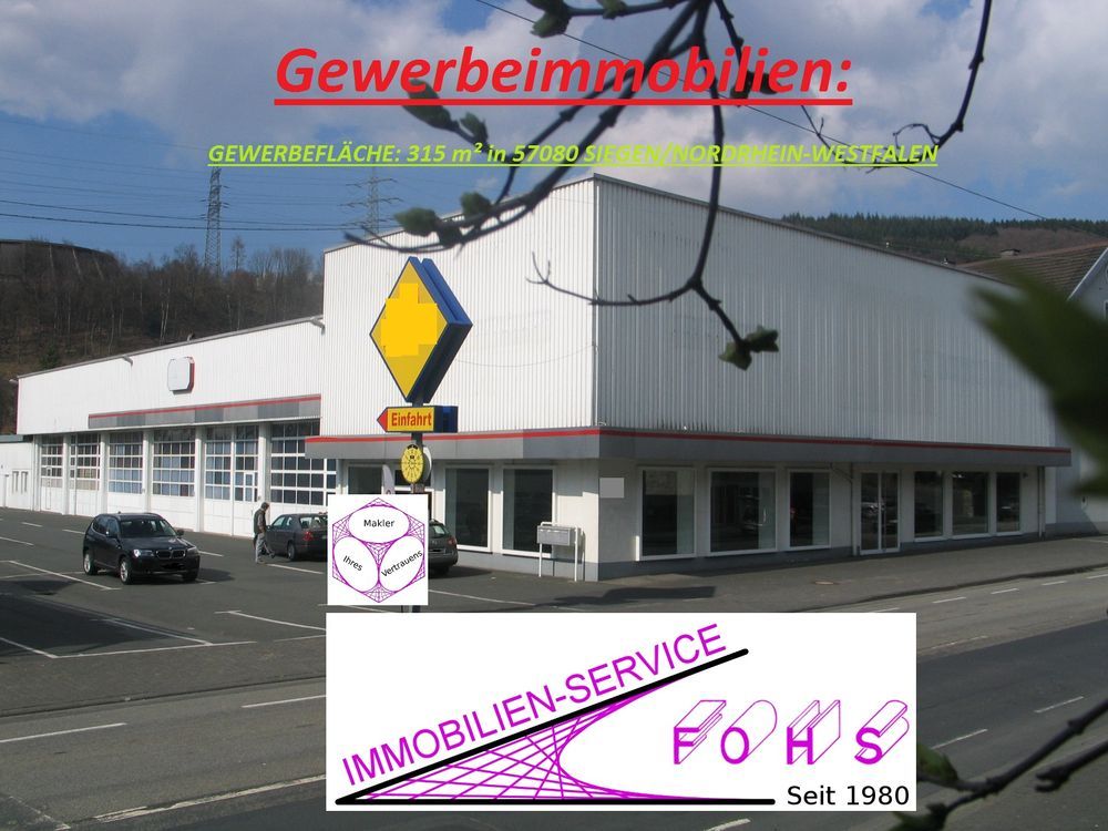 Immobilien-Service Fohs – Gewerbeimmobilie