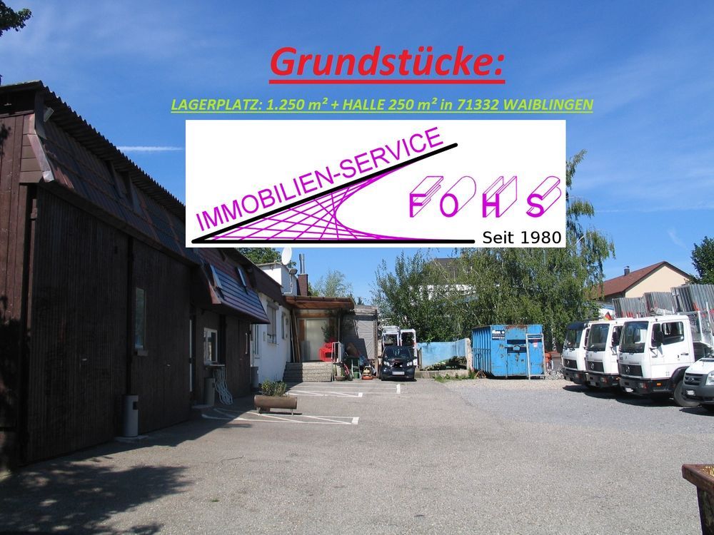 Immobilien-Service Fohs – Grundstück