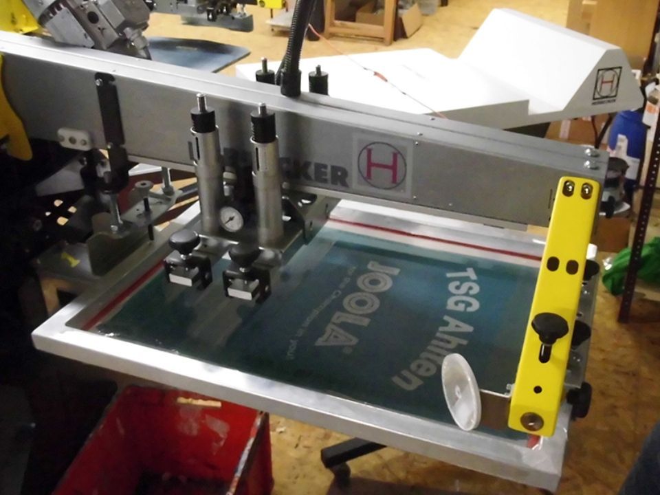 Textildruckarbeit der AKA Textildruck UG
